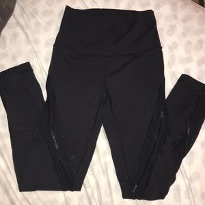 Rare mesh lulu leggings